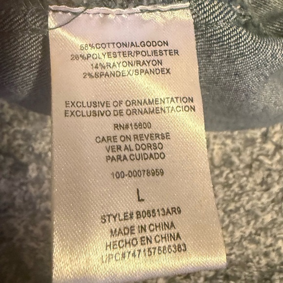 Democracy Blue Denim Jacket with Contrast Stitching - Picture 4 of 6